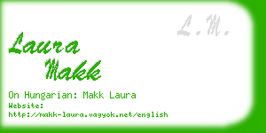 laura makk business card